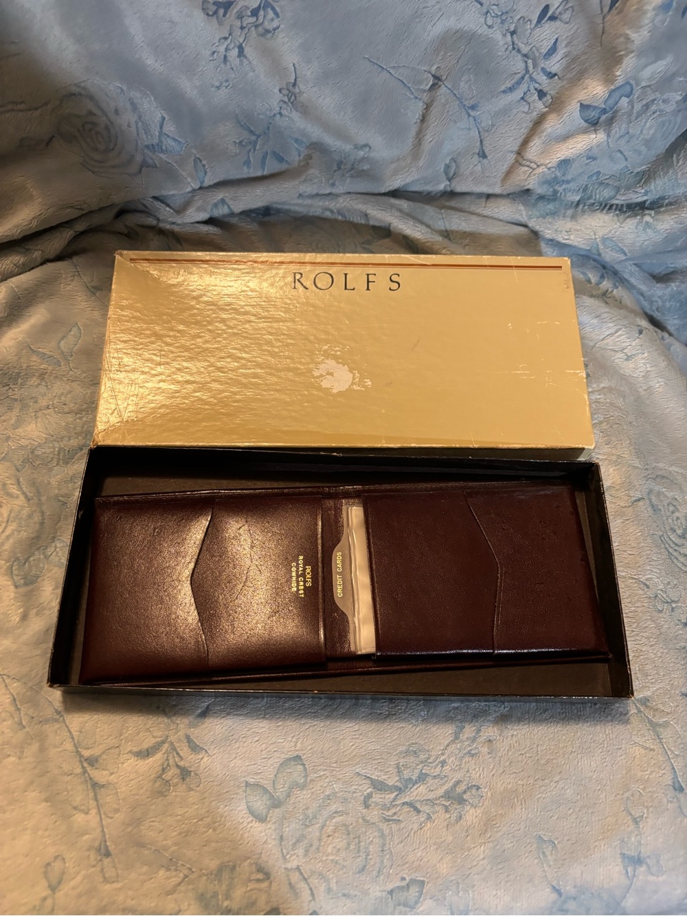 ROLFS Men's Leather Wallet - Brown